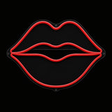 Red Lips LED Neon Sign