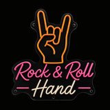 Rock and Roll Hand LED Neon Sign