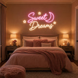 Sweet Dreams Bedroom Neon Sign