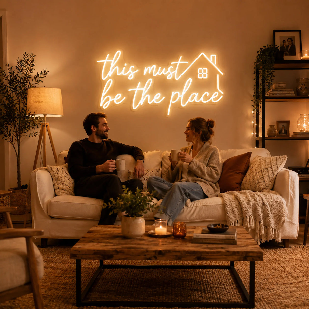 This Must Be The Place LED Neon Sign