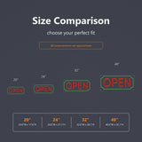 Vintage Neon Open Sign for Retro Storefront